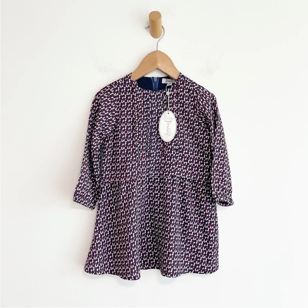 Frenchie Mini Couture New York Baby Girl Toddler Dress 2T